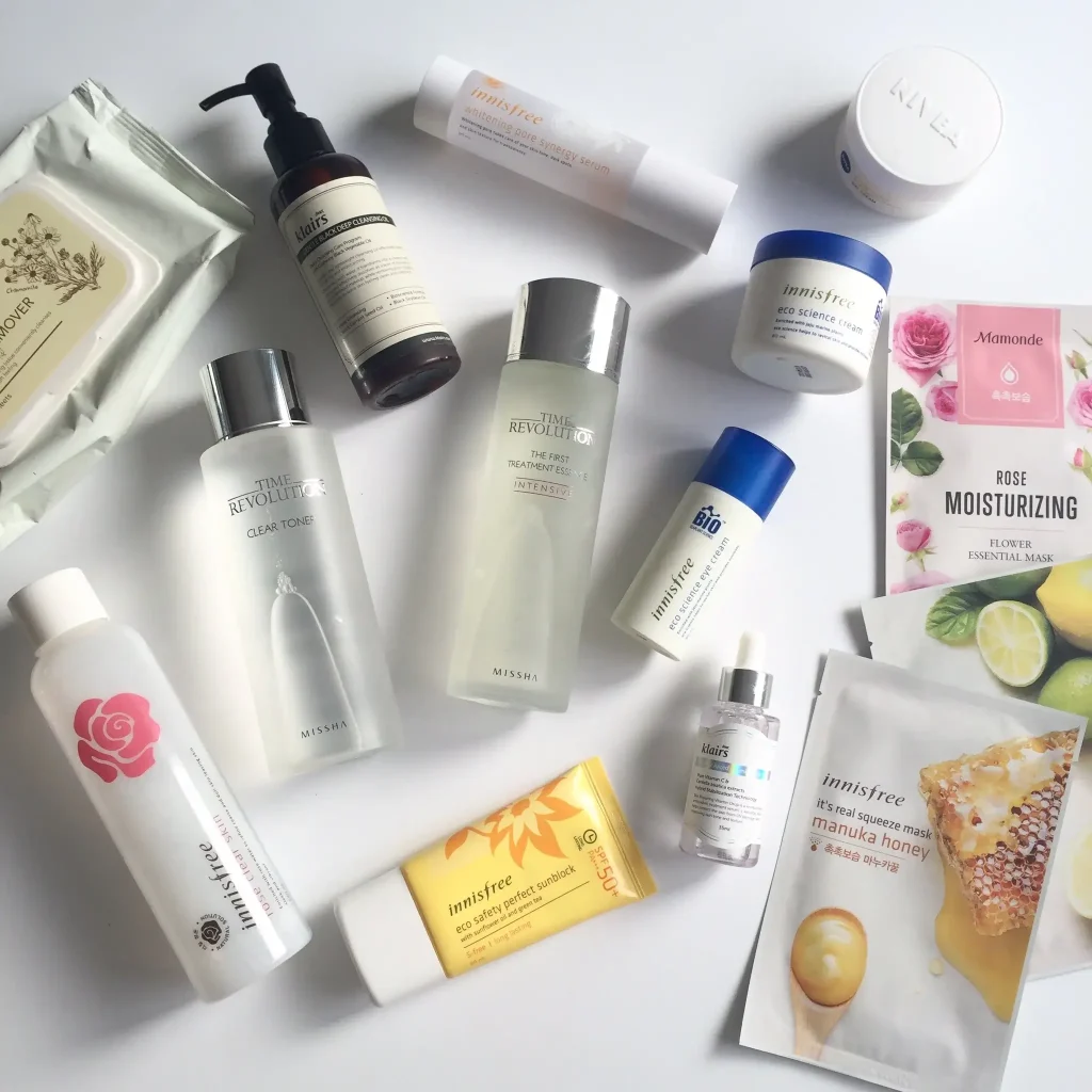 Korean Skincare steps