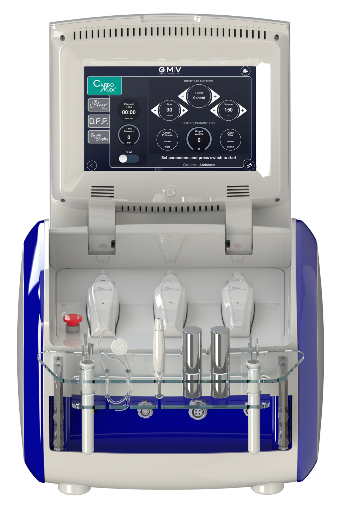 GMV Plexr Vecron platform with its modular handpieces